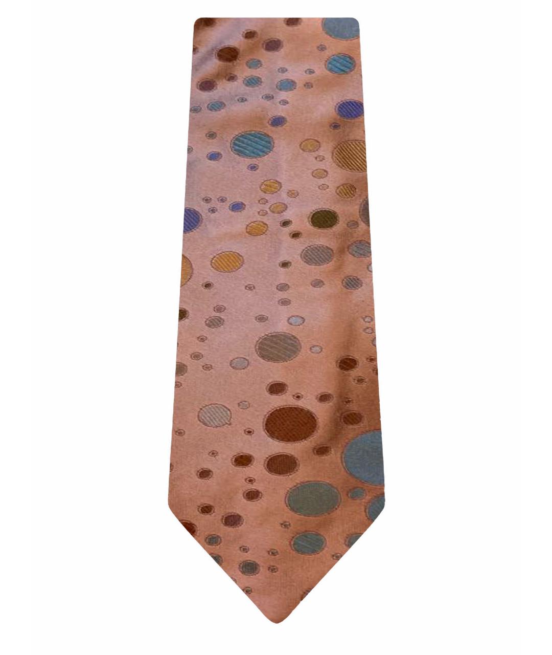 PAUL SMITH Розовый шелковый галстук, фото 1