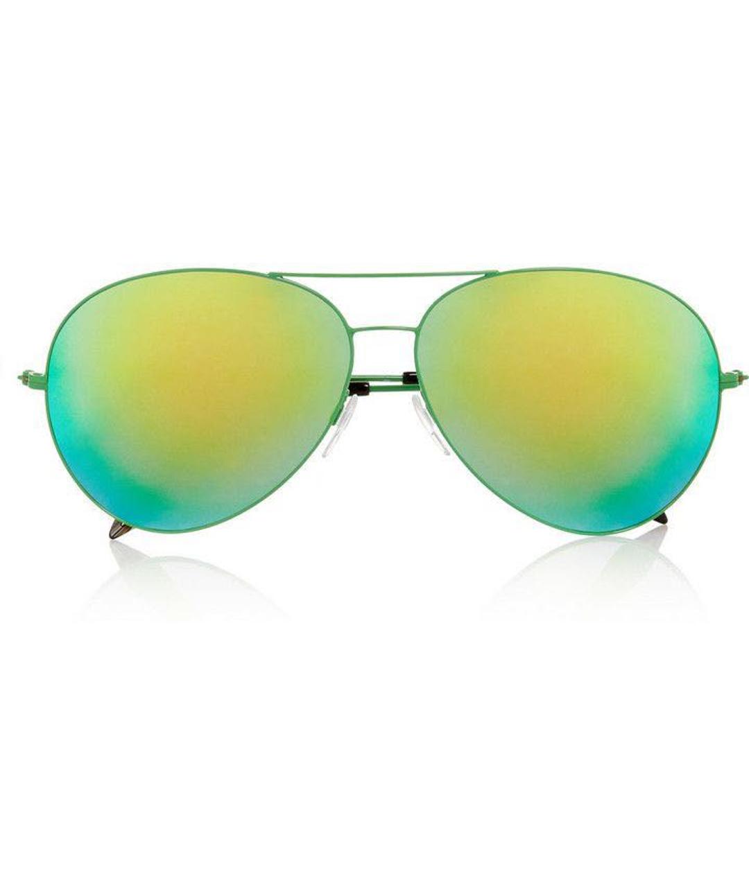 VICTORIA BECKHAM Зеленые солнцезащитные очки, фото 1