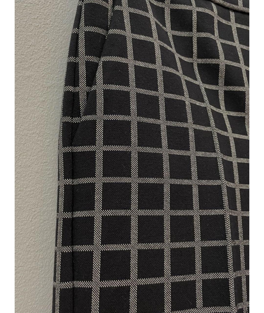 WEEKEND MAX MARA Черные шерстяные брюки узкие, фото 3
