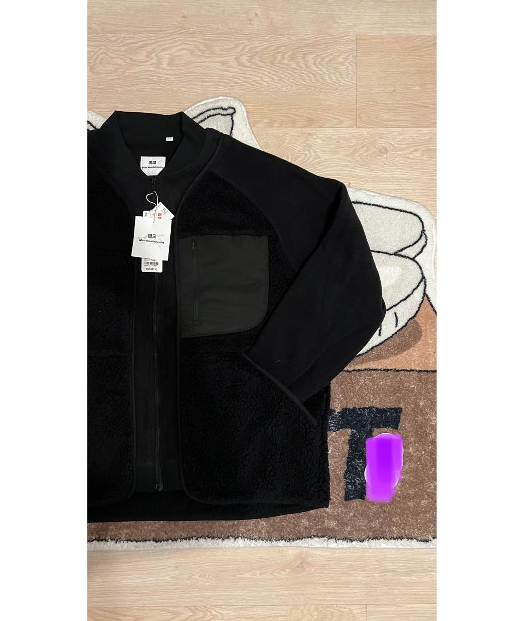 WHITE MOUNTAINEERING Черная полиэстеровая куртка, фото 7