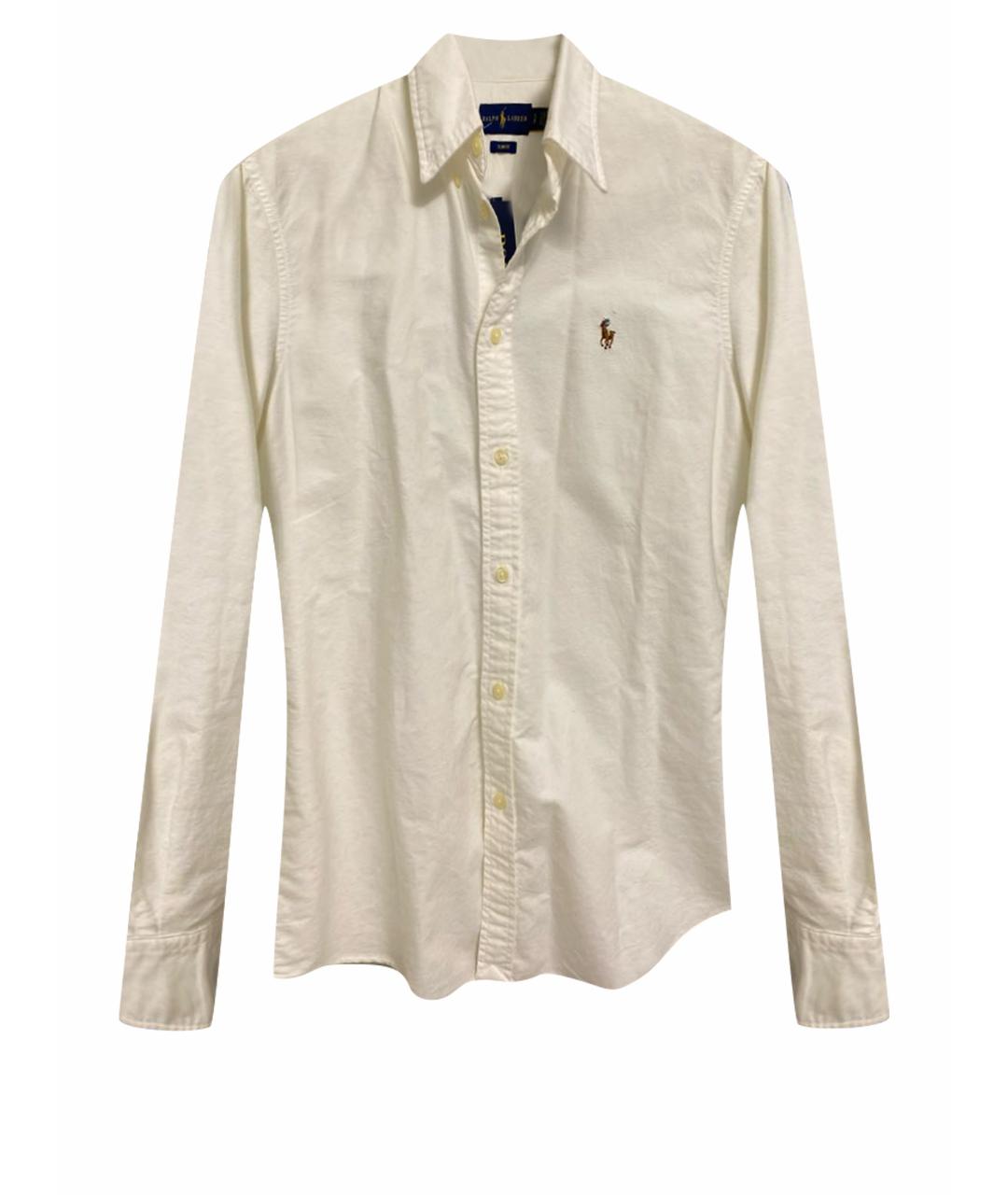 POLO RALPH LAUREN Белая хлопковая рубашка, фото 1