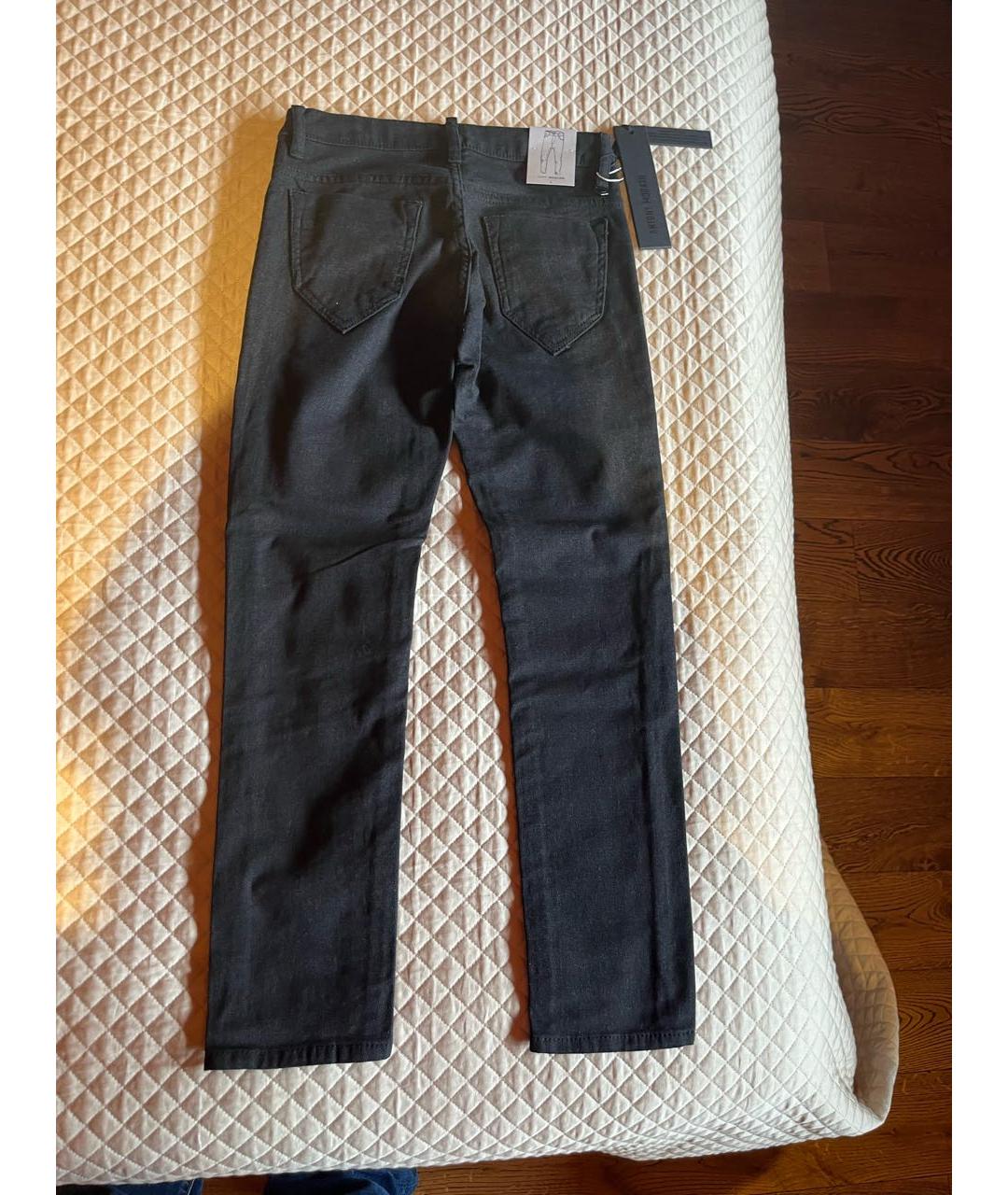 ANTONY MORATO Черные хлопковые детские джинсы, фото 2