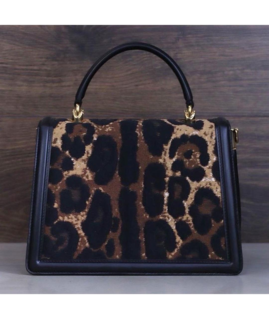 DOLCE&GABBANA Мульти кожаная сумка тоут, фото 3