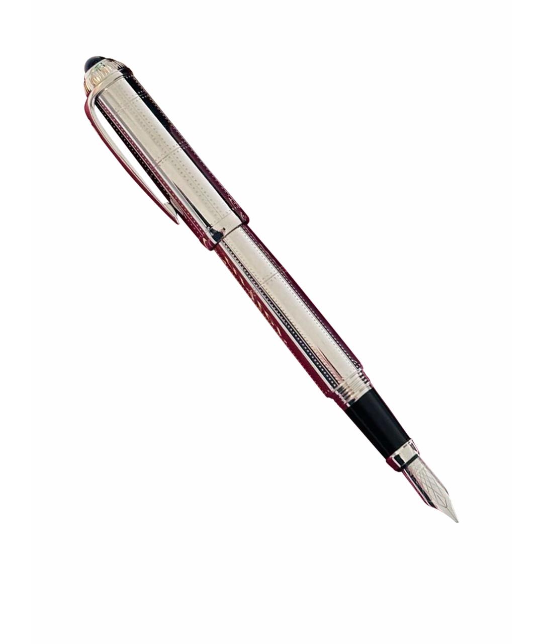 CARTIER Серебряная металлическая перьевая ручка, фото 1