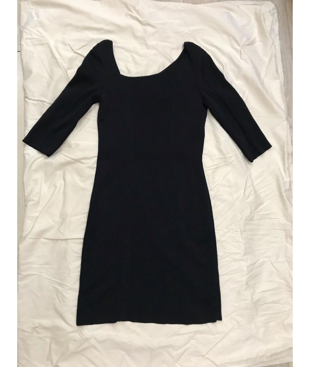 DOROTHEE SCHUMACHER Черное вискозное повседневное платье, фото 5
