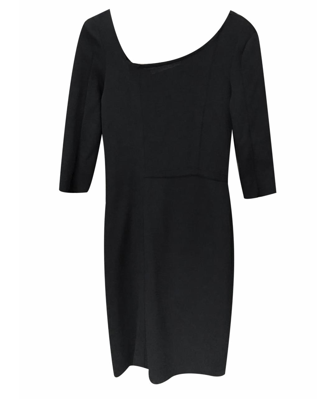 DOROTHEE SCHUMACHER Черное вискозное повседневное платье, фото 1