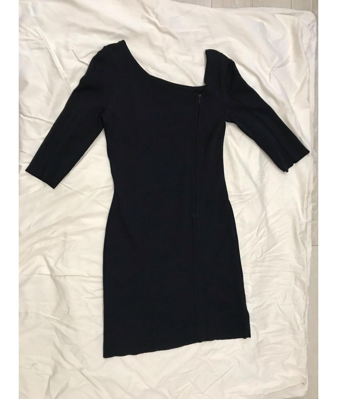 DOROTHEE SCHUMACHER Черное вискозное повседневное платье, фото 6