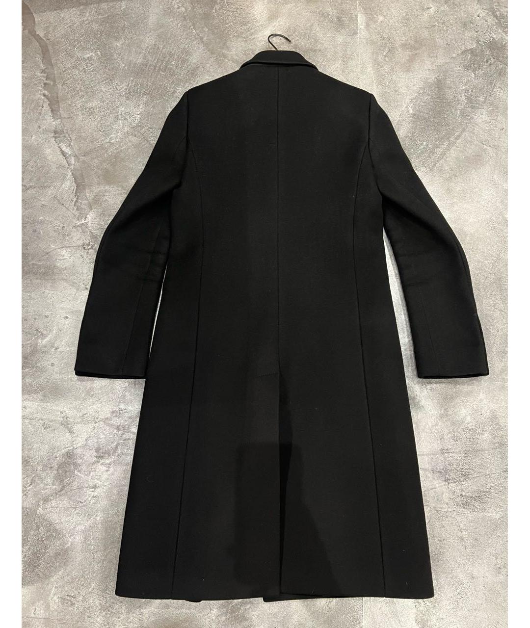 GUCCI Черное шерстяное пальто, фото 2