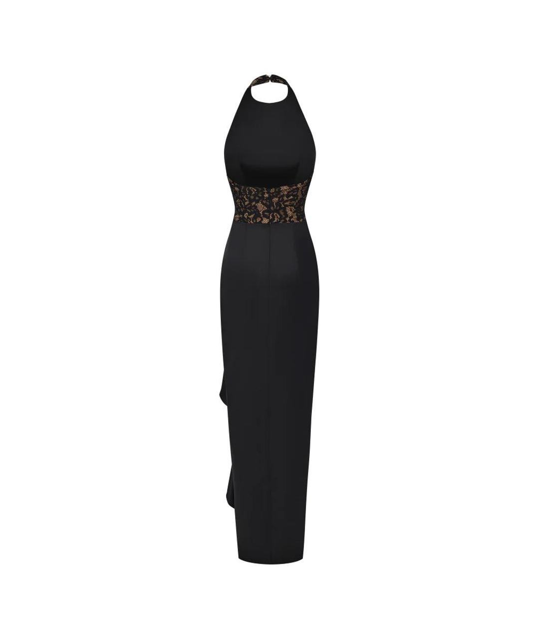 RASARIO Черное шелковое вечернее платье, фото 2