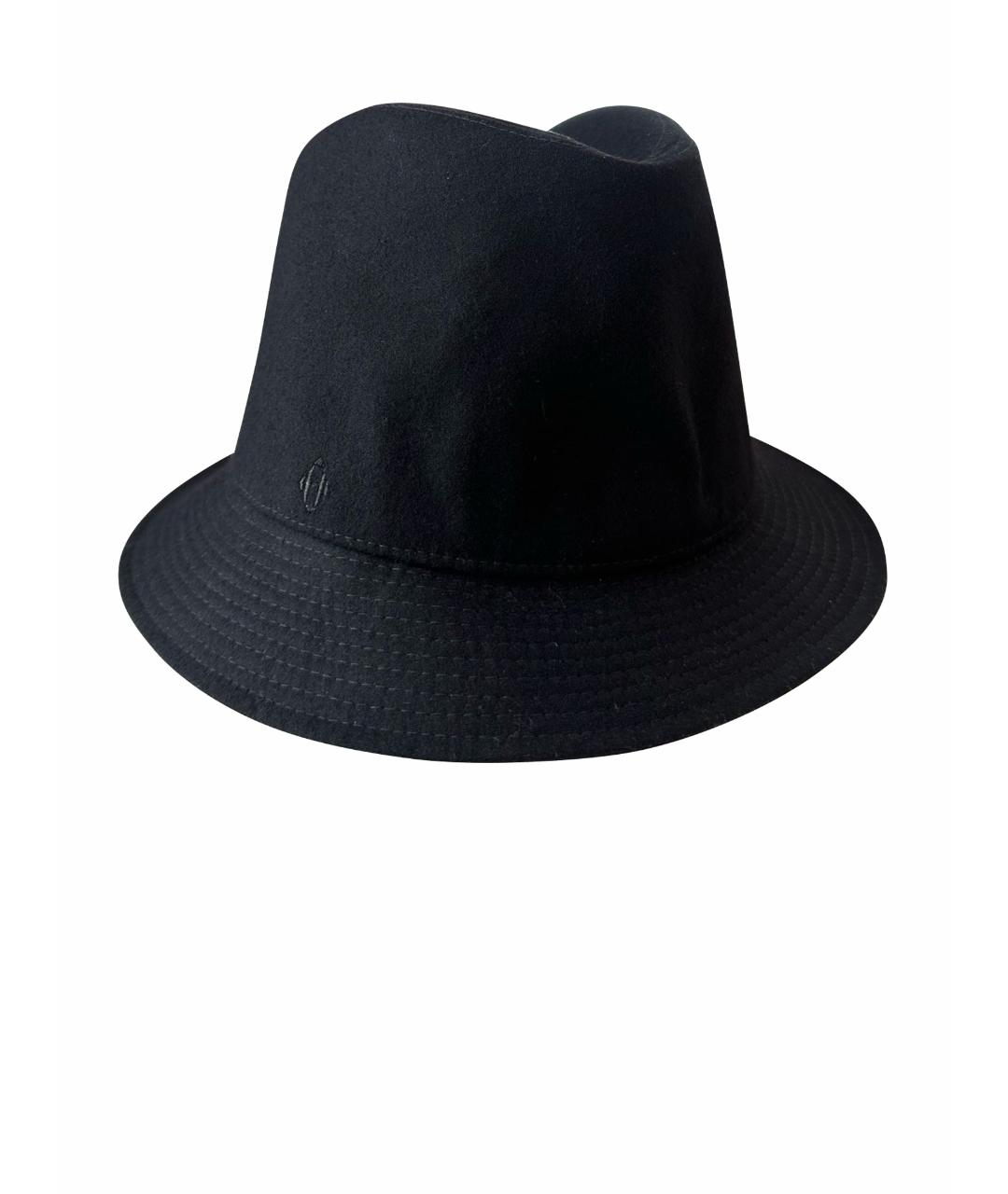 HERMES PRE-OWNED Черная кашемировая шляпа, фото 1