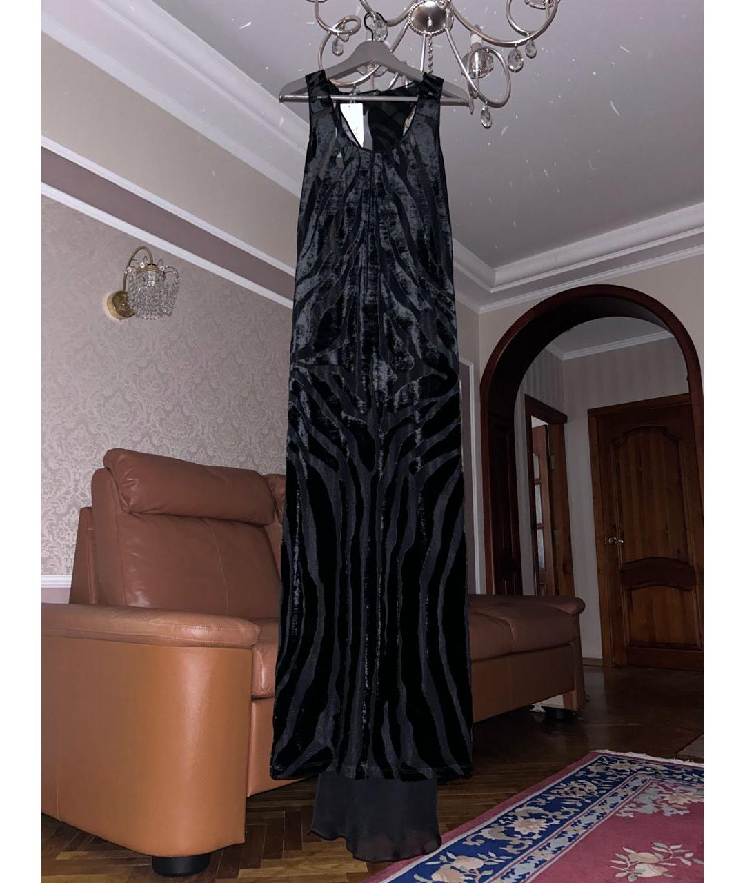 TOM FORD Черное вискозное вечернее платье, фото 7