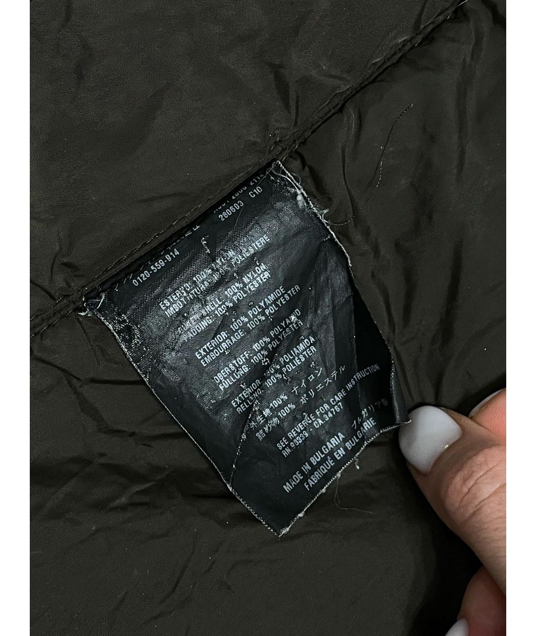 PRADA Коричневая полиэстеровая куртка, фото 8