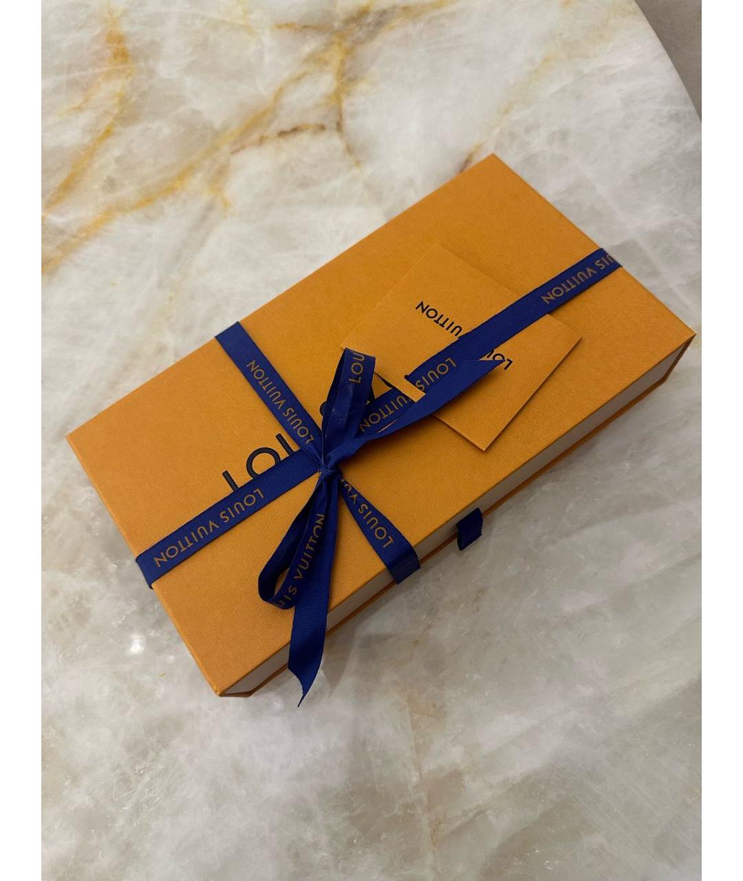 LOUIS VUITTON Серый кошелек, фото 5