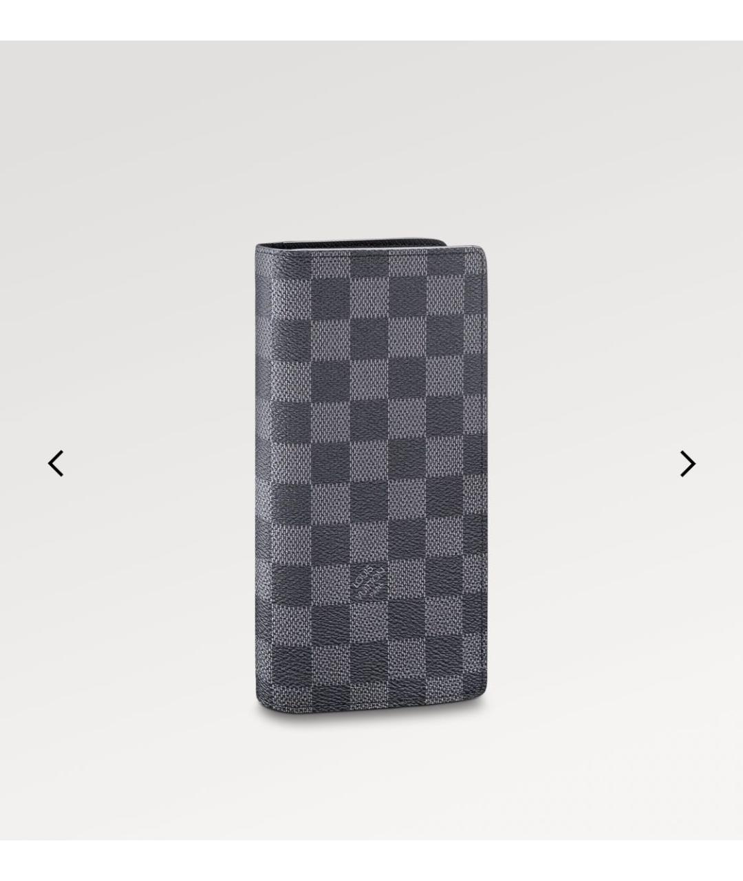 LOUIS VUITTON Серый кошелек, фото 7