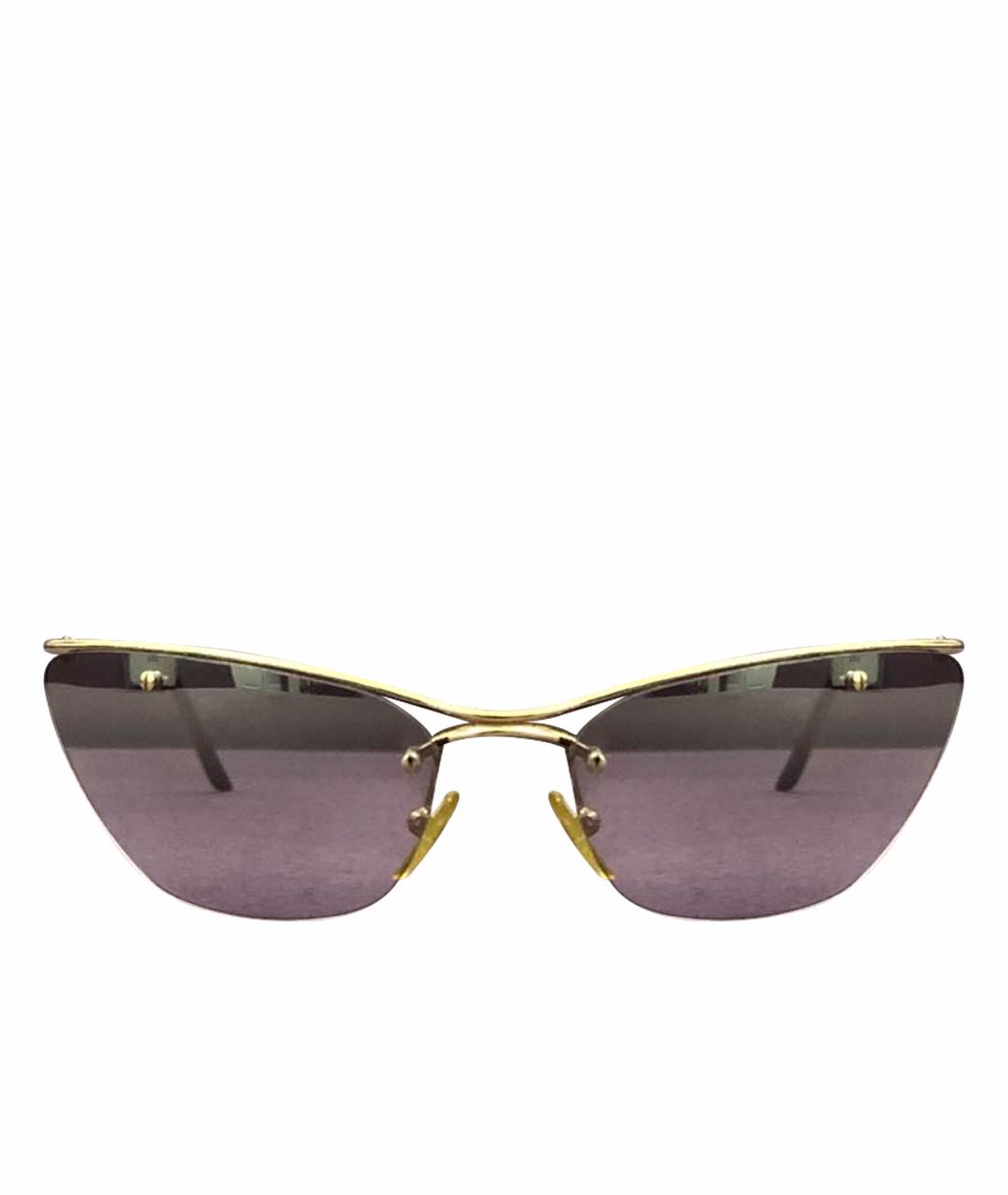CHRISTIAN DIOR Фиолетовые солнцезащитные очки, фото 1