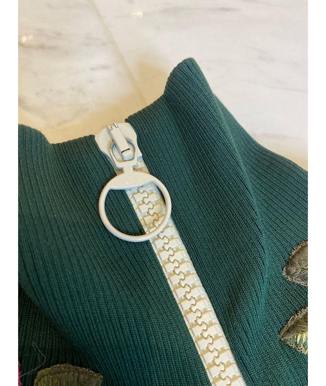 GUCCI Черное хлопко-эластановое повседневное платье, фото 4