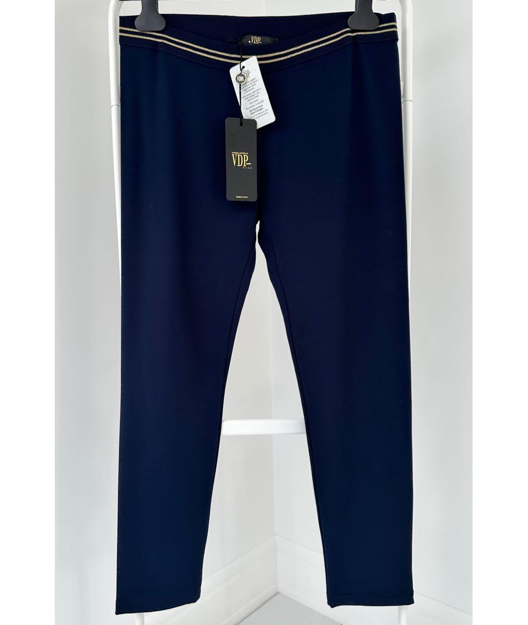 VDP Темно-синие брюки узкие, фото 6