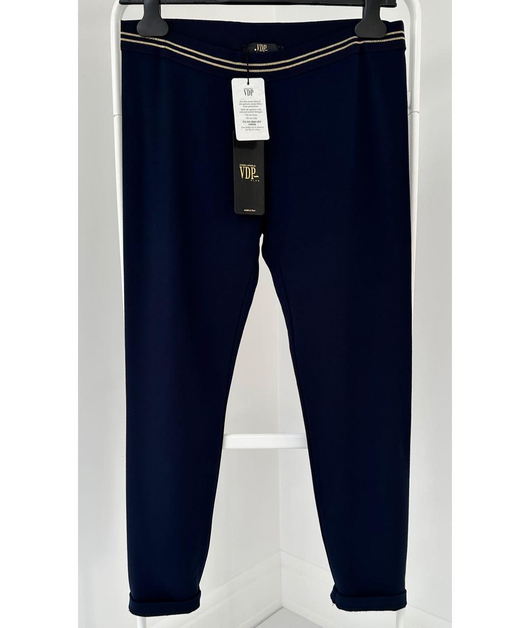VDP Темно-синие брюки узкие, фото 5