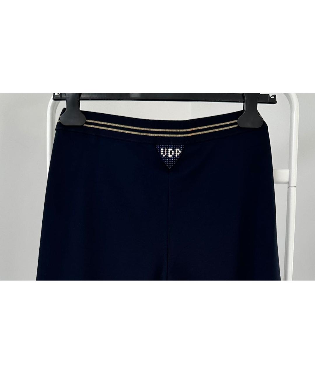 VDP Темно-синие брюки узкие, фото 4