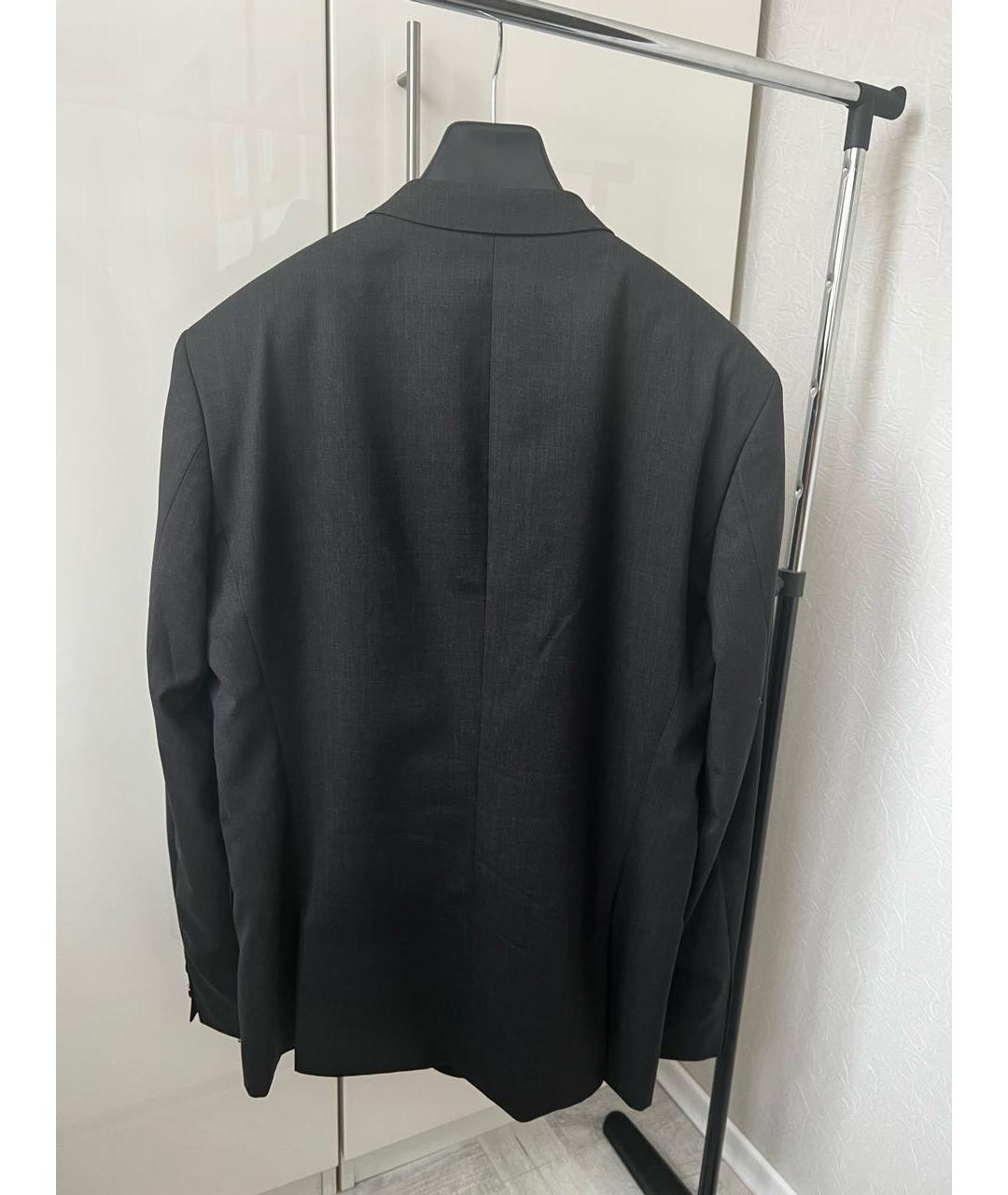 HUGO BOSS Антрацитовый шерстяной пиджак, фото 2