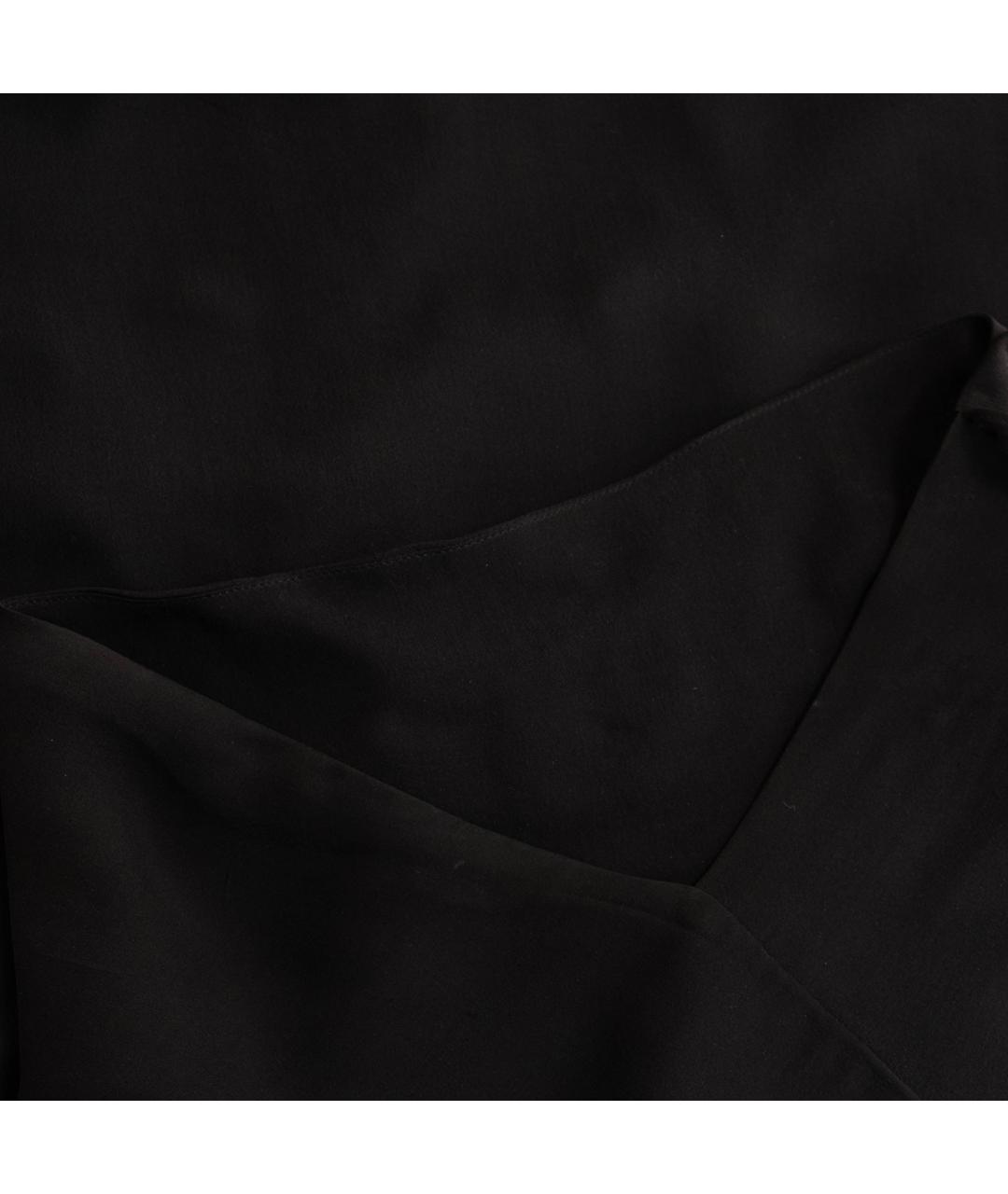 SHARON WAUCHOB Черное шелковое платье, фото 4