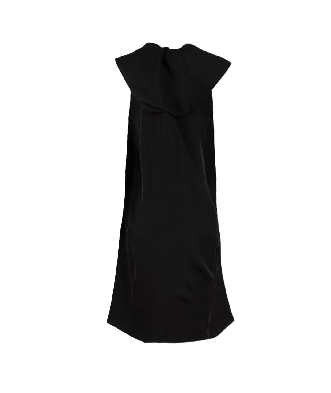 SHARON WAUCHOB Черное шелковое платье, фото 2