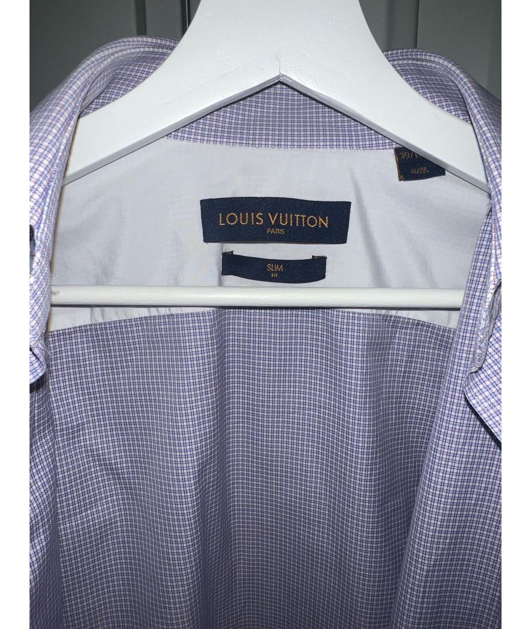 LOUIS VUITTON Хлопко-шелковая классическая рубашка, фото 7