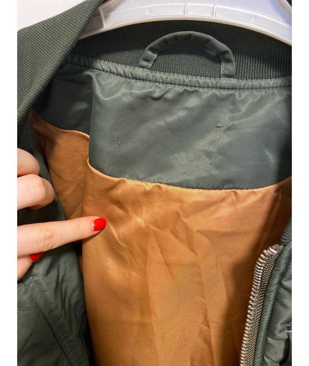 ACNE STUDIOS Хаки куртка, фото 6