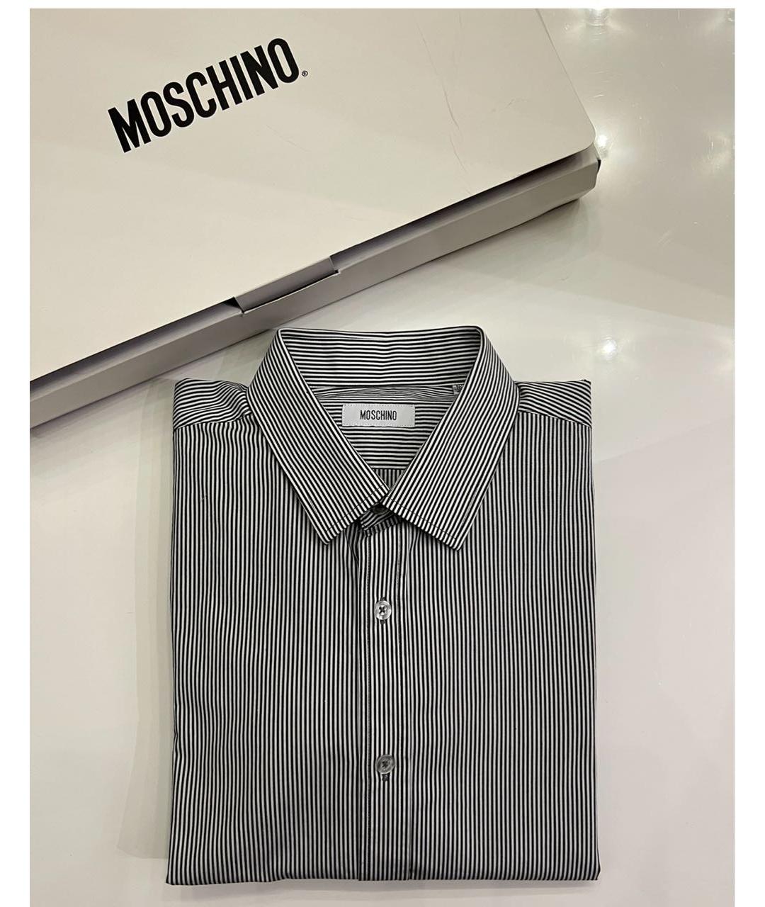 MOSCHINO Мульти хлопковая классическая рубашка, фото 2