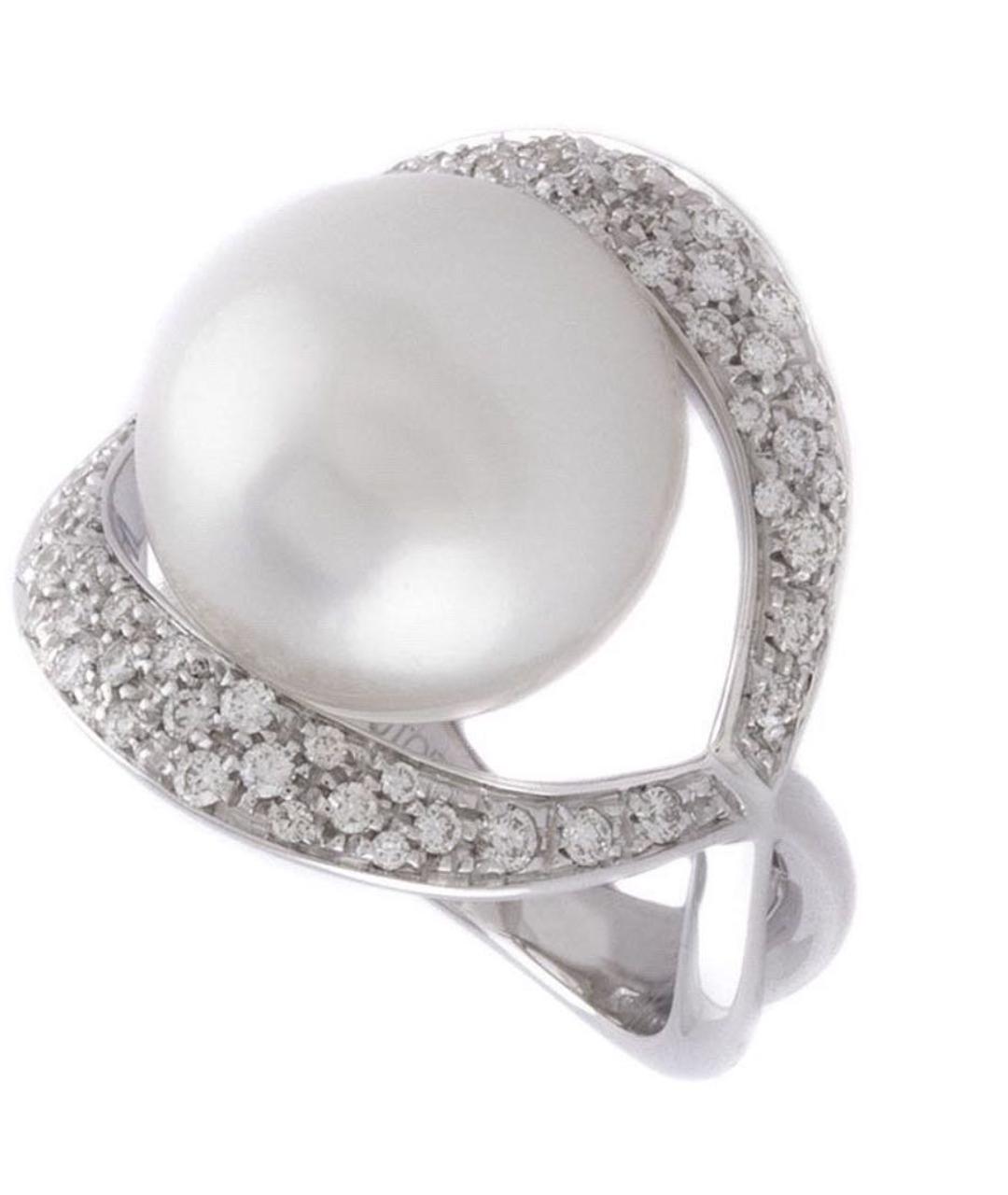 UTOPIA Белое кольцо из белого золота, фото 1