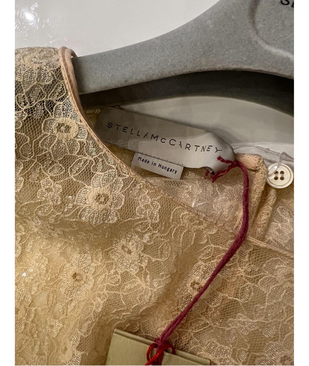 STELLA MCCARTNEY Бежевое платье, фото 3