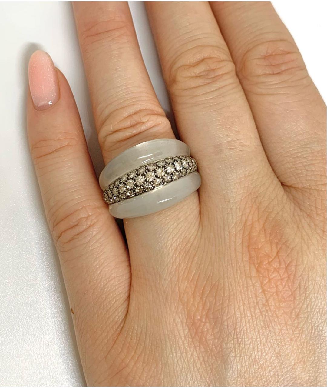 DAMIANI Белое кольцо из белого золота, фото 2