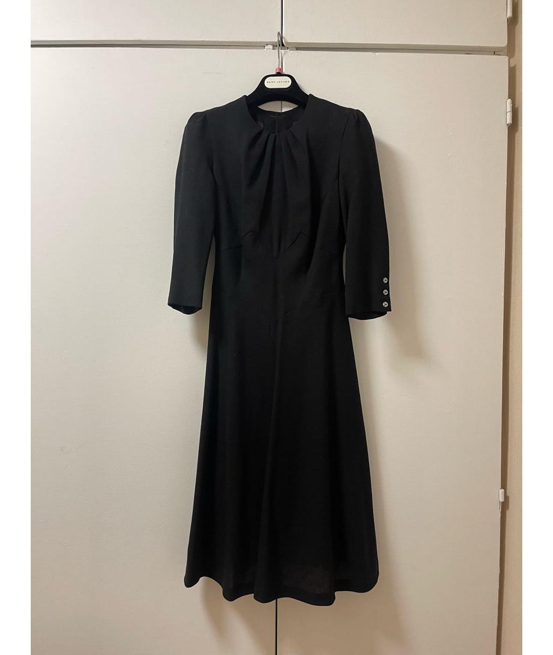 AZZARO Черное повседневное платье, фото 2