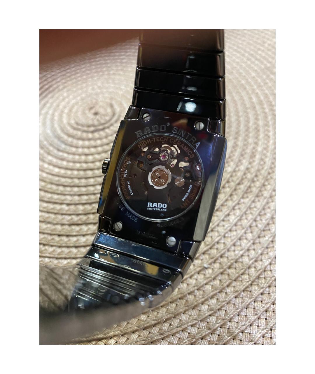 RADO Черные рубиновые часы, фото 2