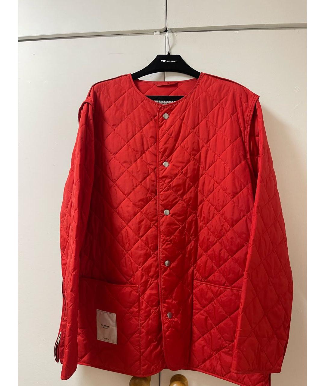 MAISON MARGIELA Красная куртка, фото 3