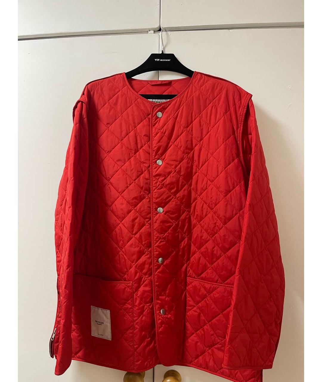 MAISON MARGIELA Красная куртка, фото 4