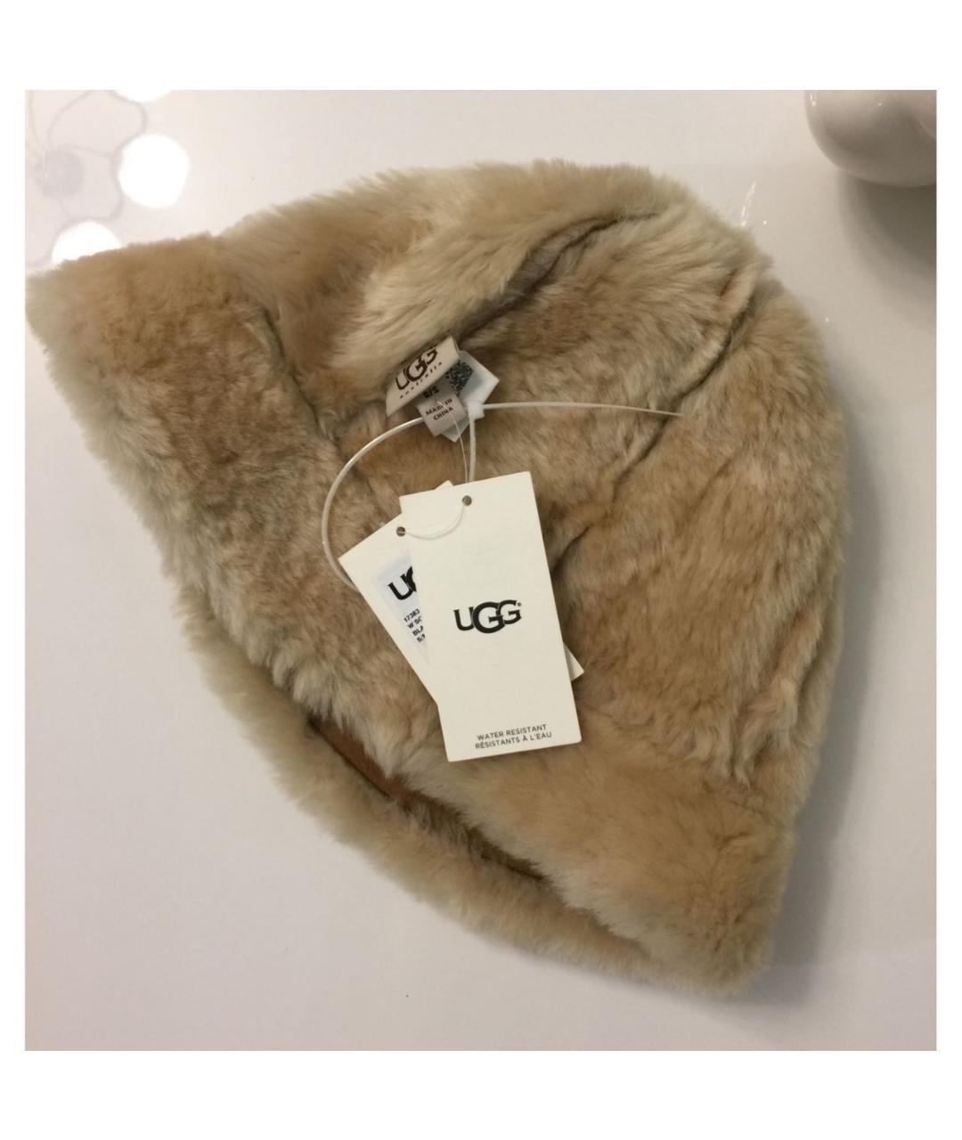 UGG AUSTRALIA Бежевая панама, фото 2