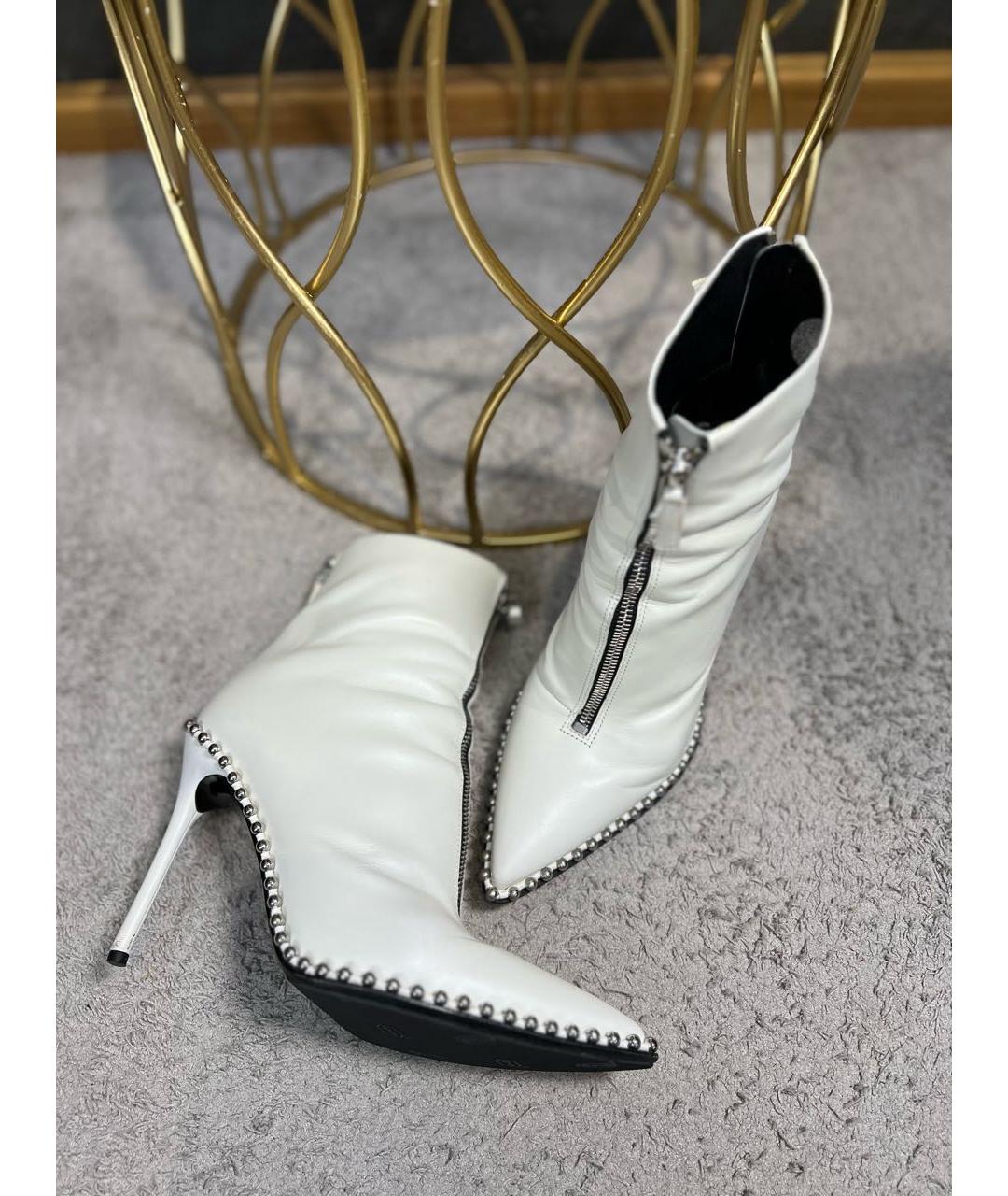 ALEXANDER WANG Кожаные ботильоны, фото 7
