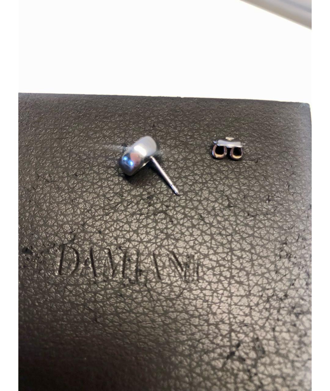 DAMIANI Серебряные серьги из белого золота, фото 5