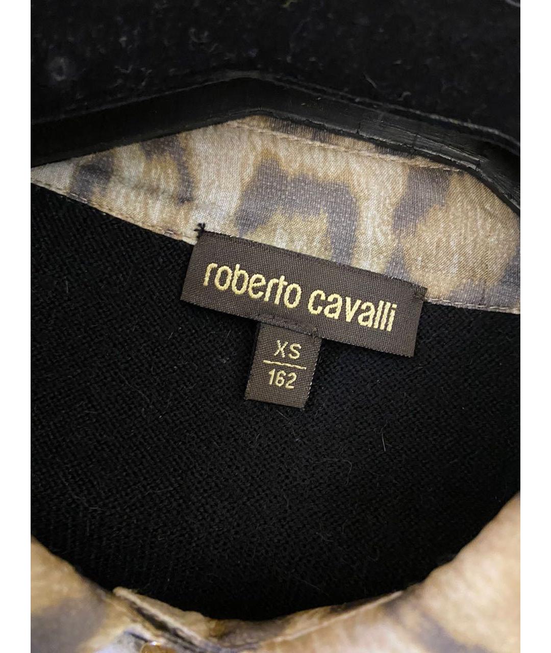 ROBERTO CAVALLI Черная блузы, фото 4