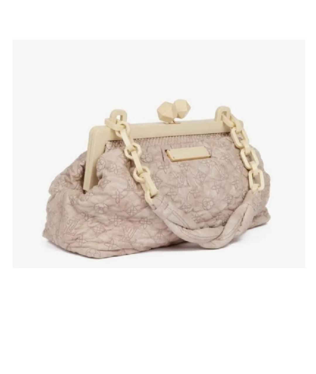 LOUIS VUITTON Кожаная сумка с короткими ручками, фото 2