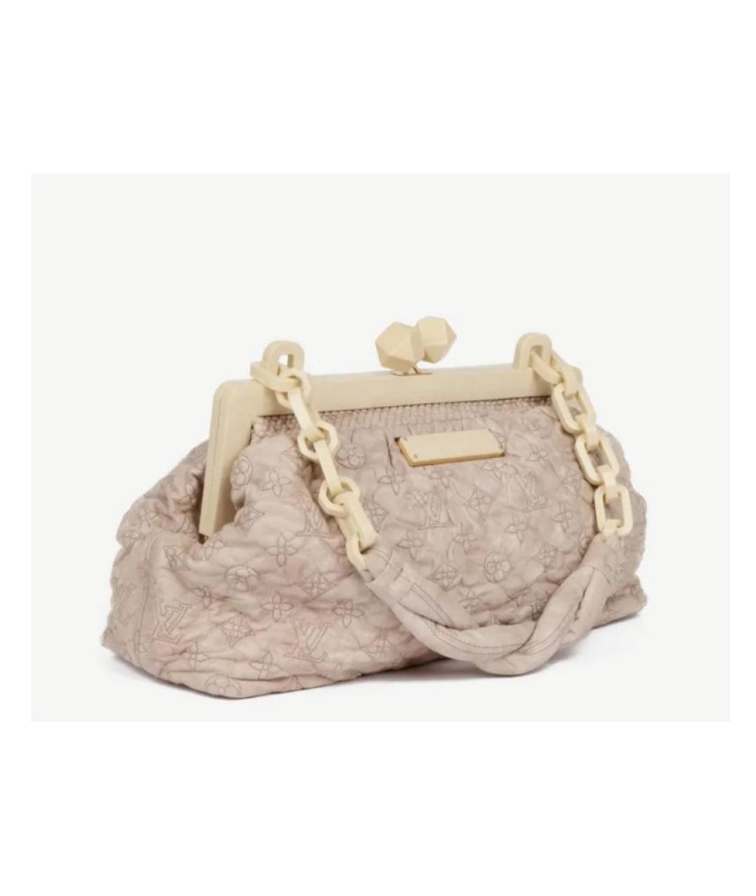 LOUIS VUITTON Кожаная сумка с короткими ручками, фото 2