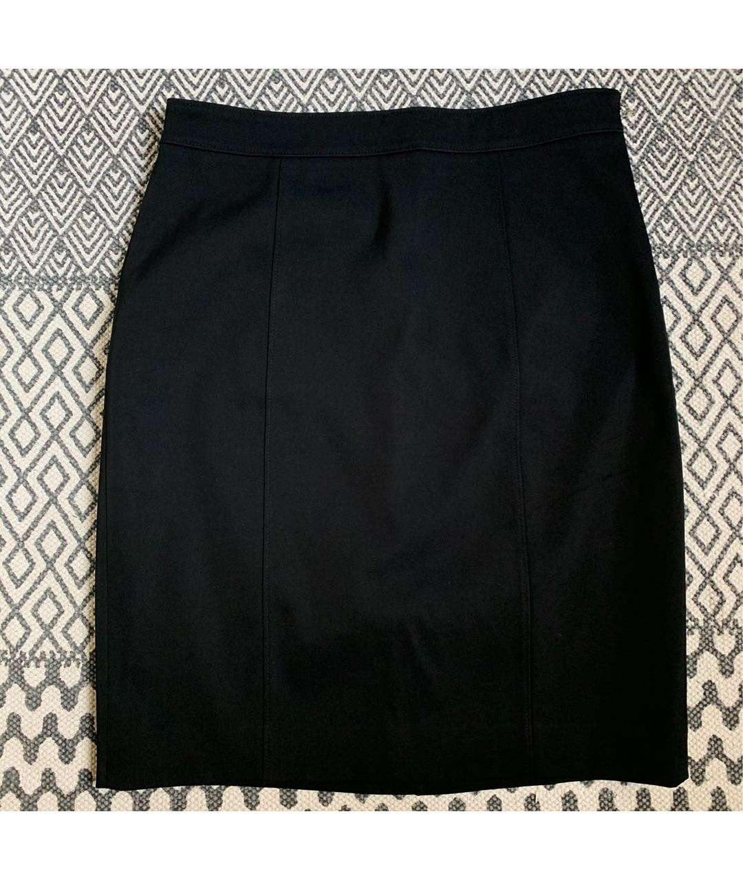 ALEXANDER WANG Черная полиэстеровая юбка мини, фото 5