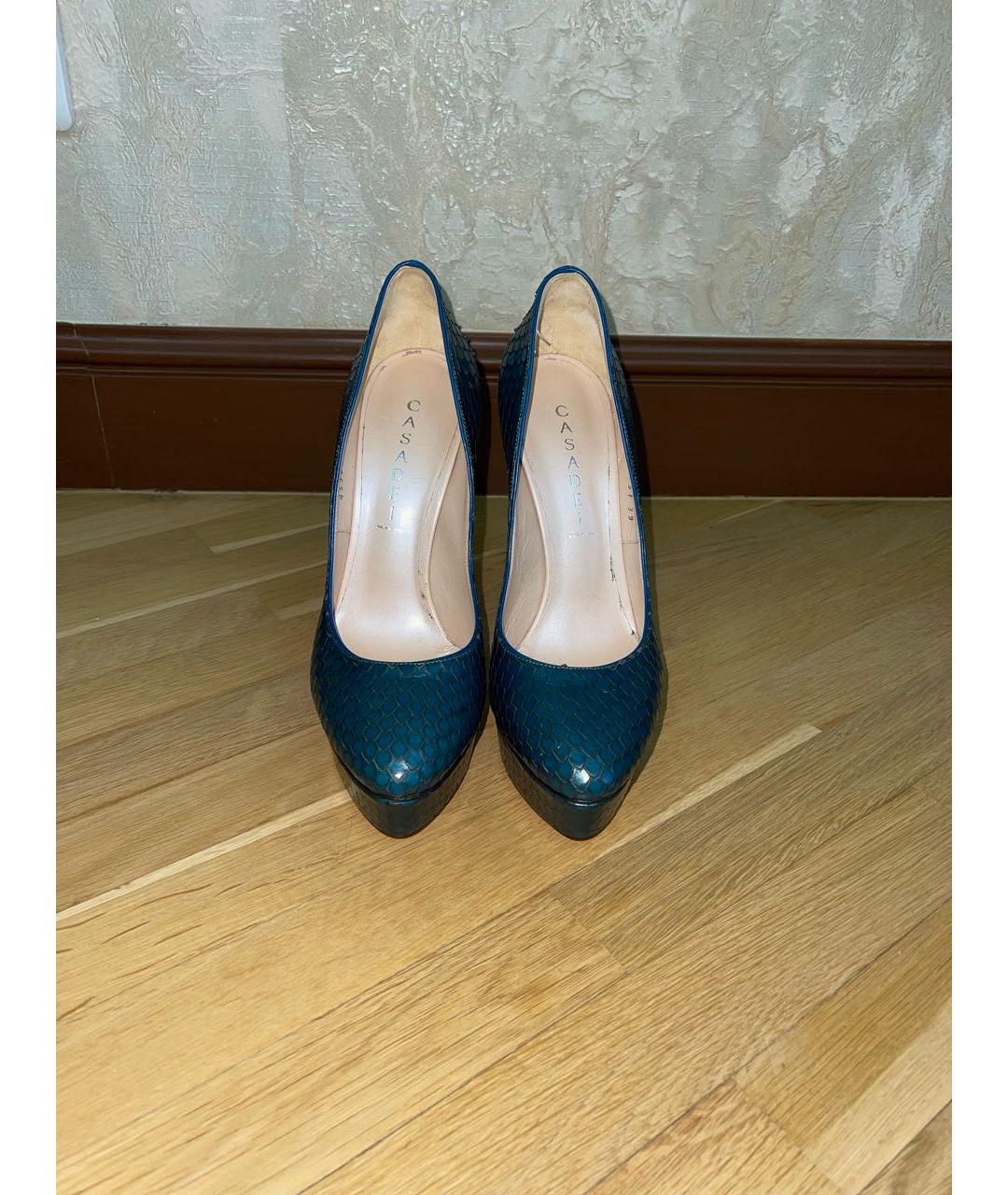 CASADEI Зеленые туфли, фото 2