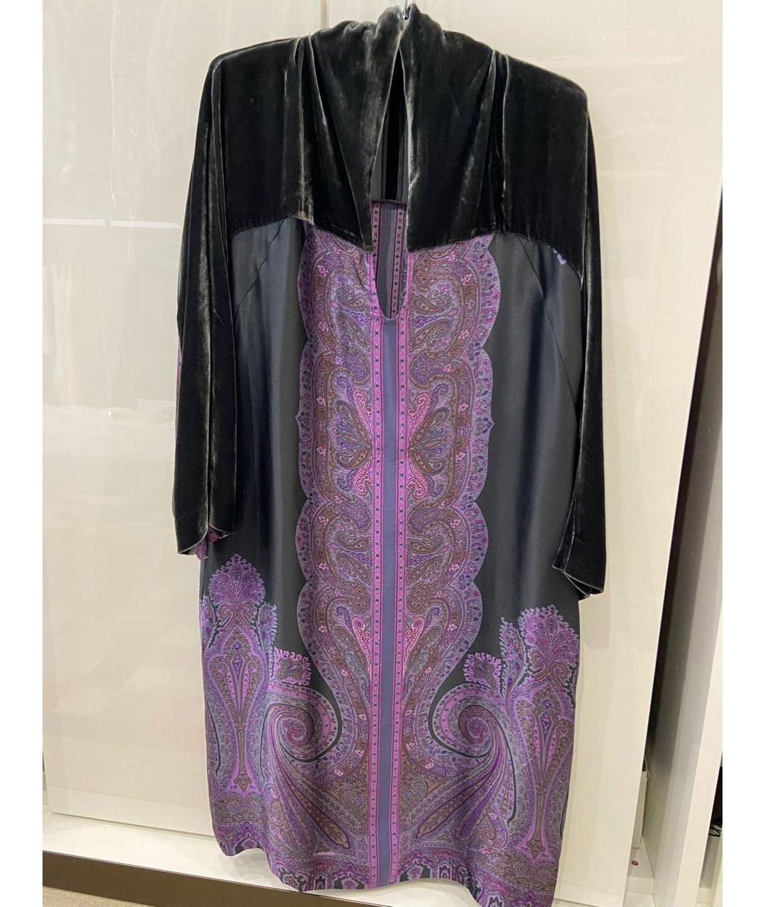 ETRO Мульти вискозное коктейльное платье, фото 9