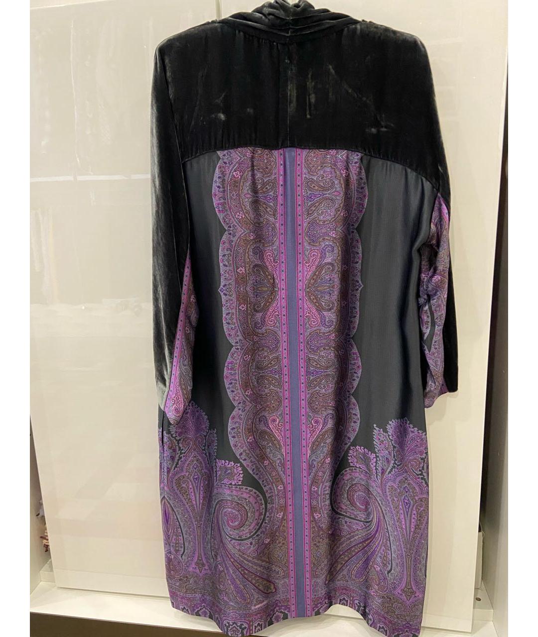 ETRO Мульти вискозное коктейльное платье, фото 2