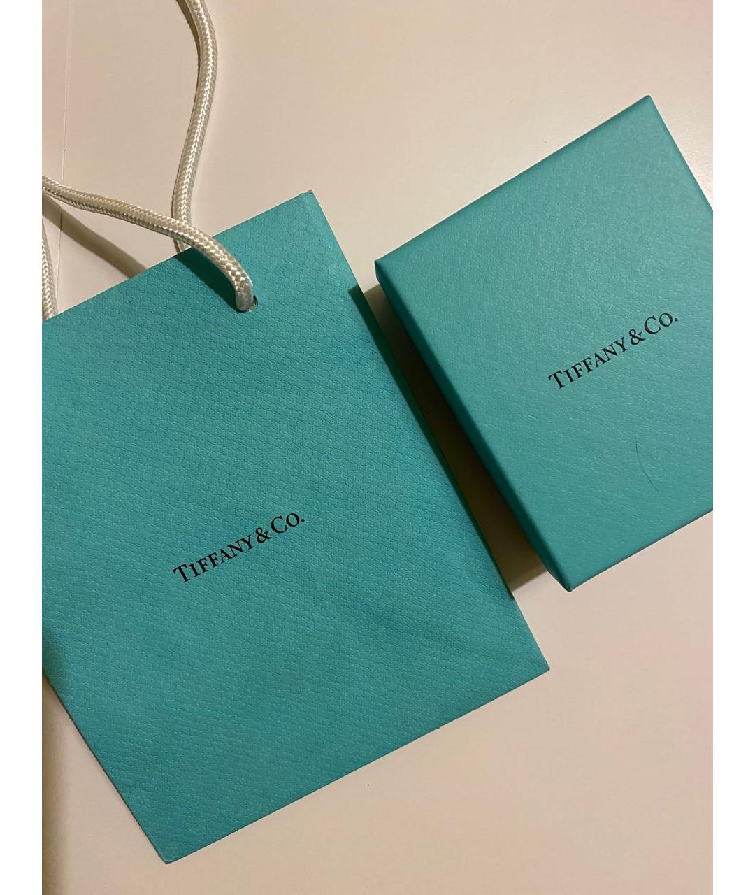 TIFFANY&CO Голубая серебряная подвеска, фото 5