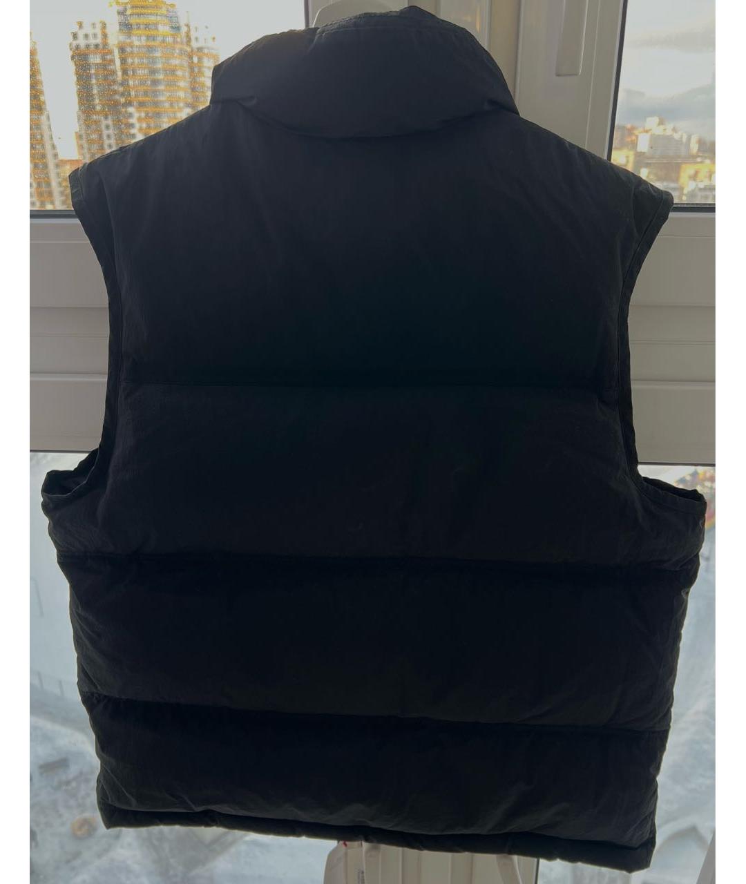 AMI Черный полиамидовый жилет, фото 2