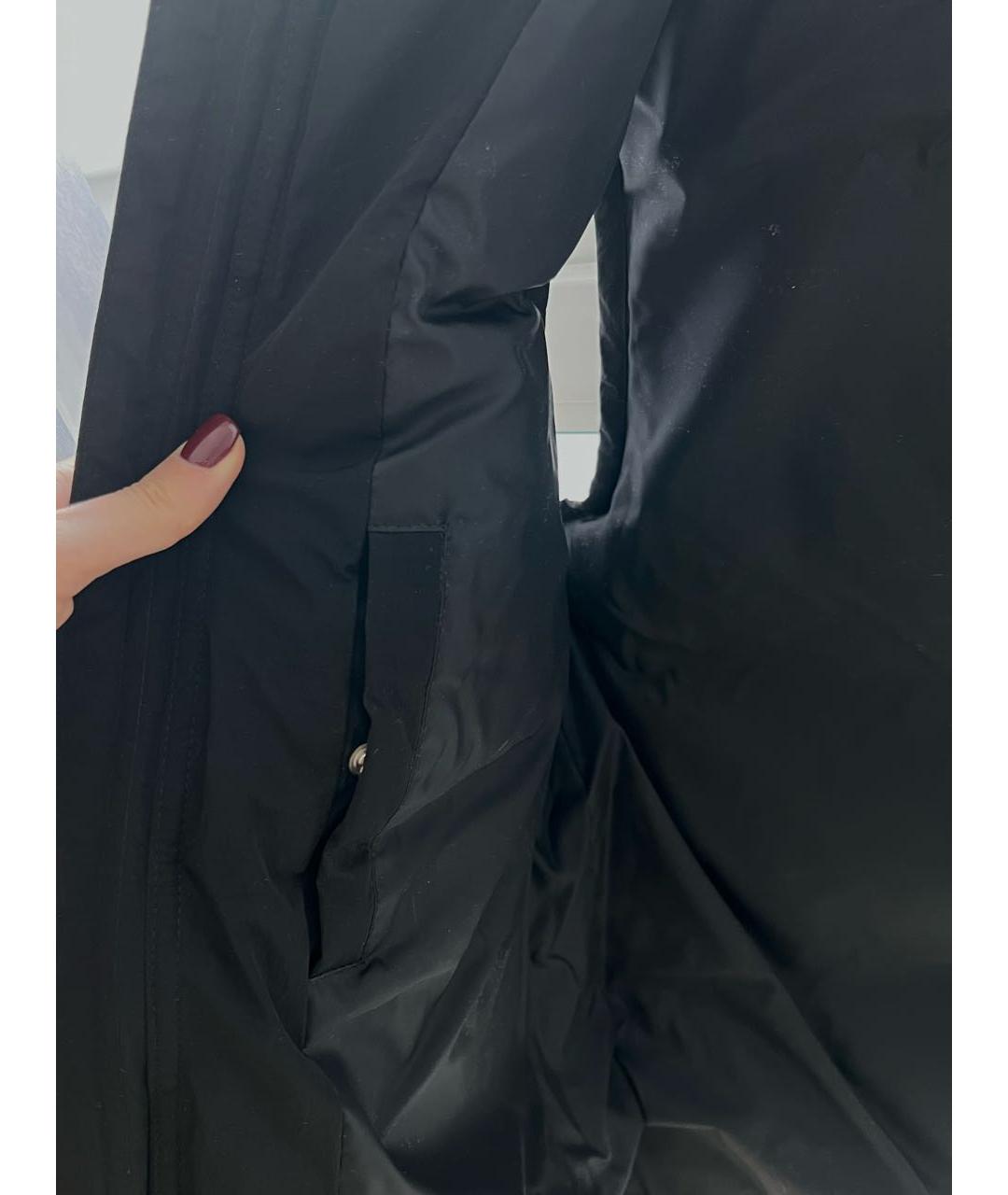 AMI Черный полиамидовый жилет, фото 5