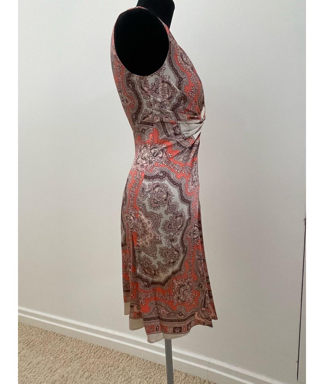 BLUMARINE Шелковое повседневное платье, фото 3